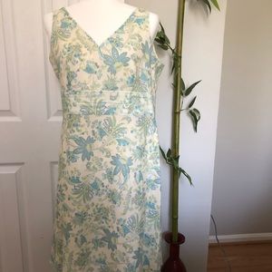 Perfect cotton dress for spring and summer.